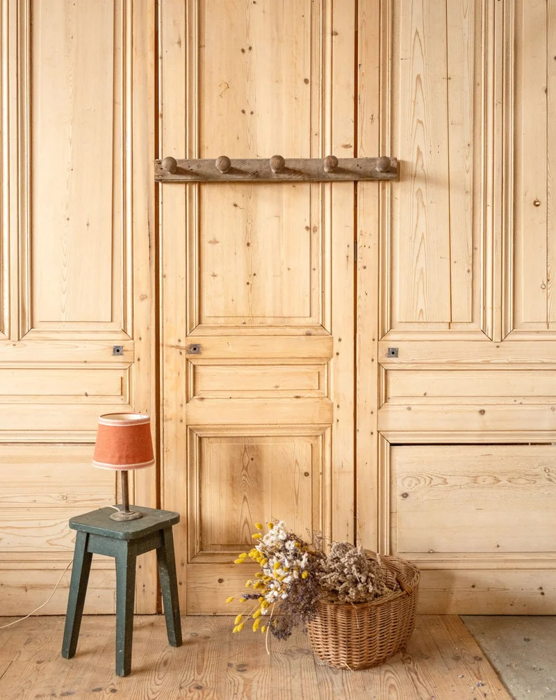 Max, le porte-manteau mural en bois gris N°416
