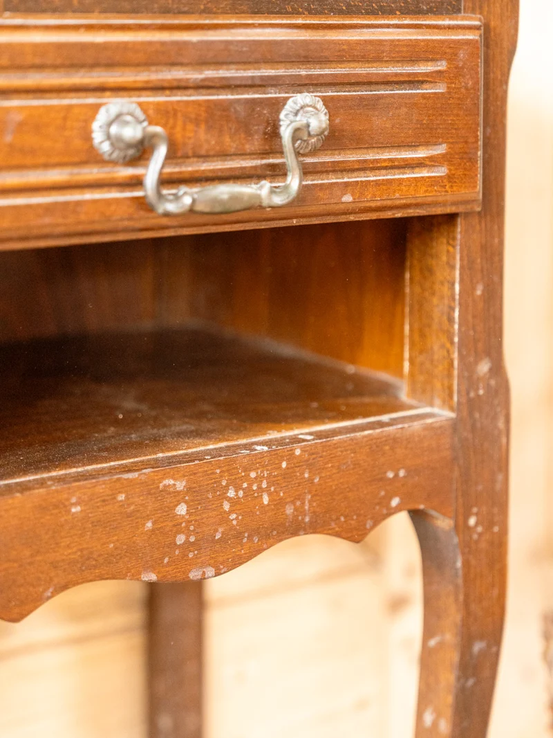 Odile, la paire de tables de chevet en bois N°1494
