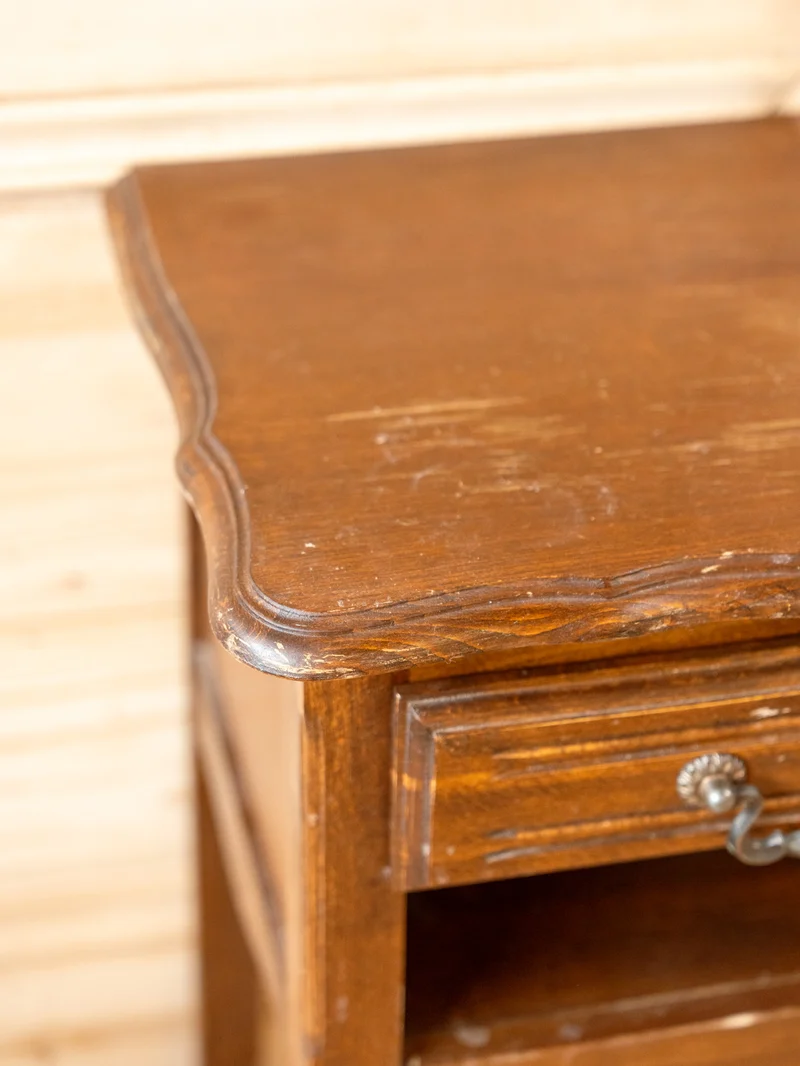 Odile, la paire de tables de chevet en bois N°1494