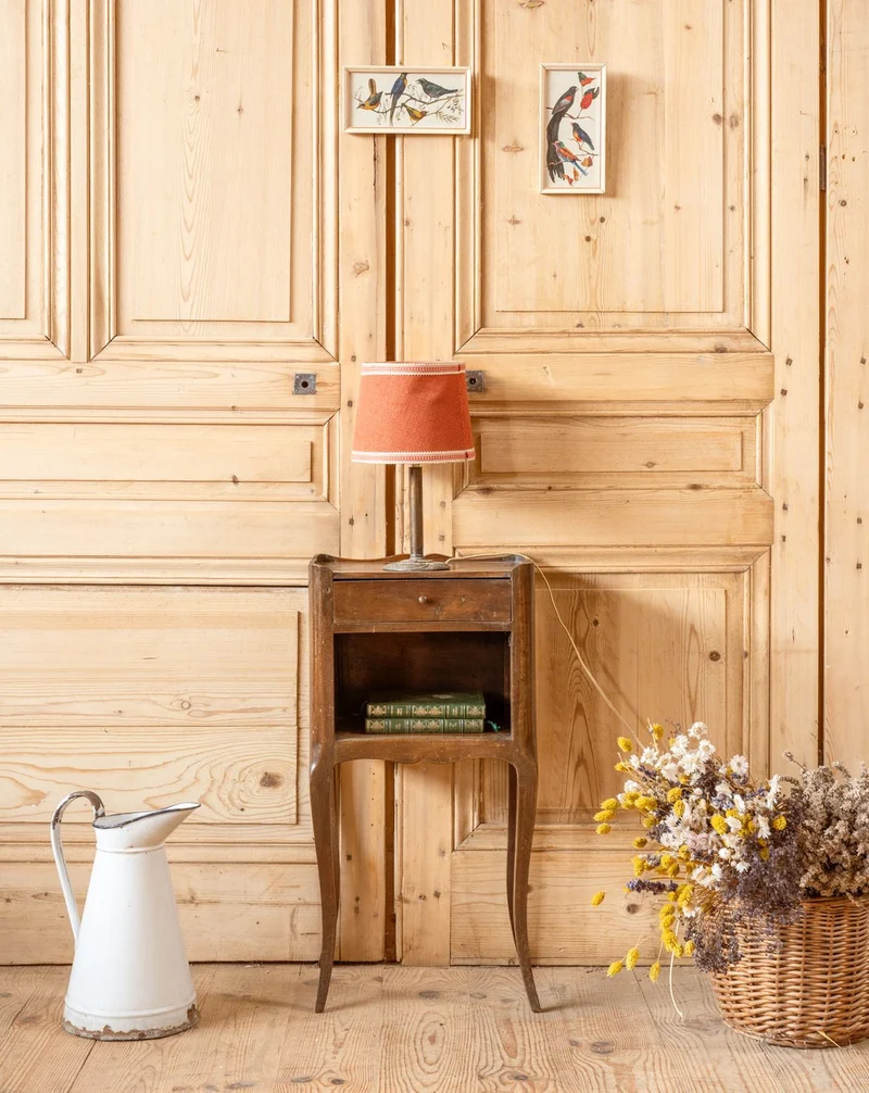 Odile, la table de chevet en bois N°1493