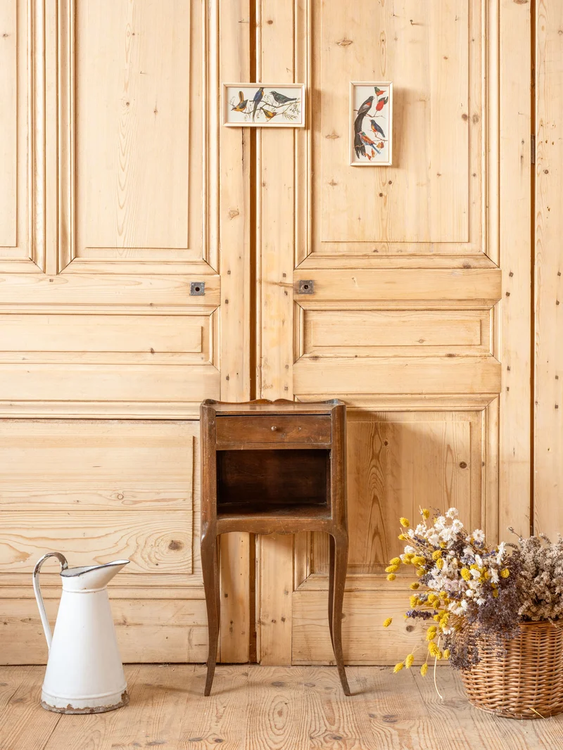 Odile, la table de chevet en bois N°1493