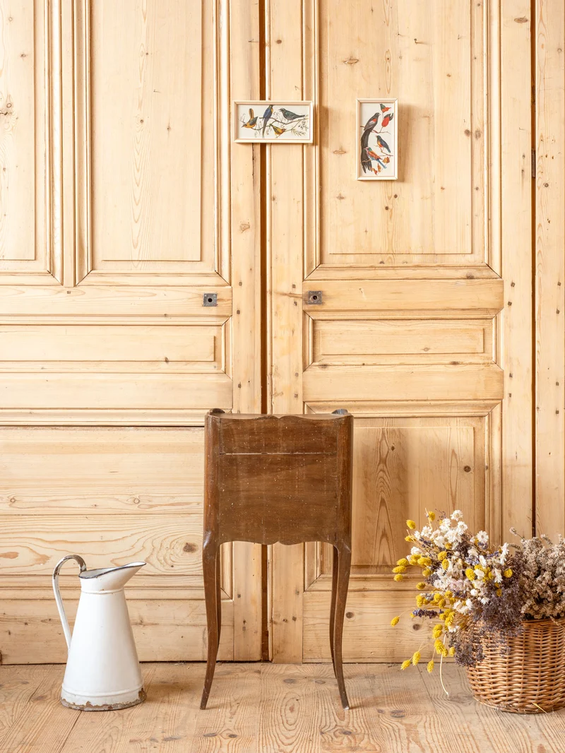 Odile, la table de chevet en bois N°1493
