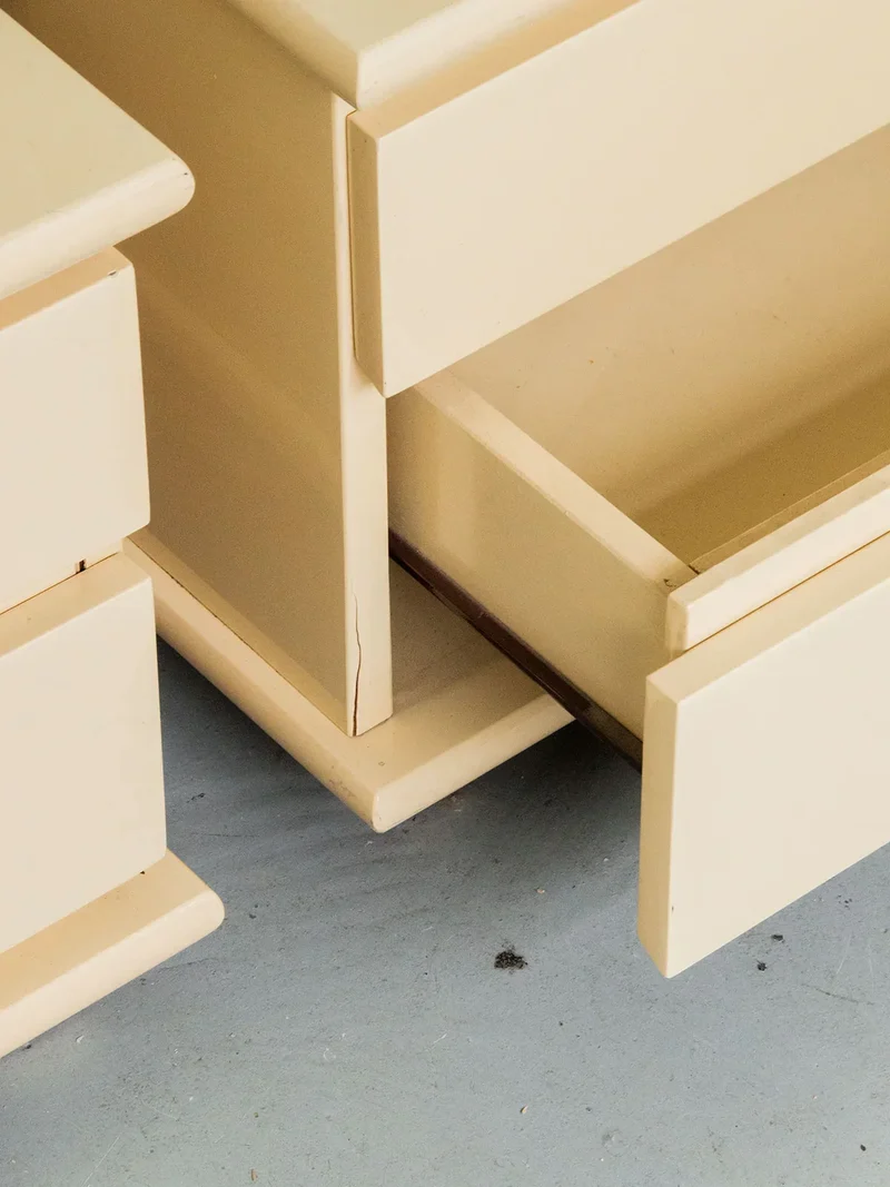 Maïa, la paire de chevets en bois N°154