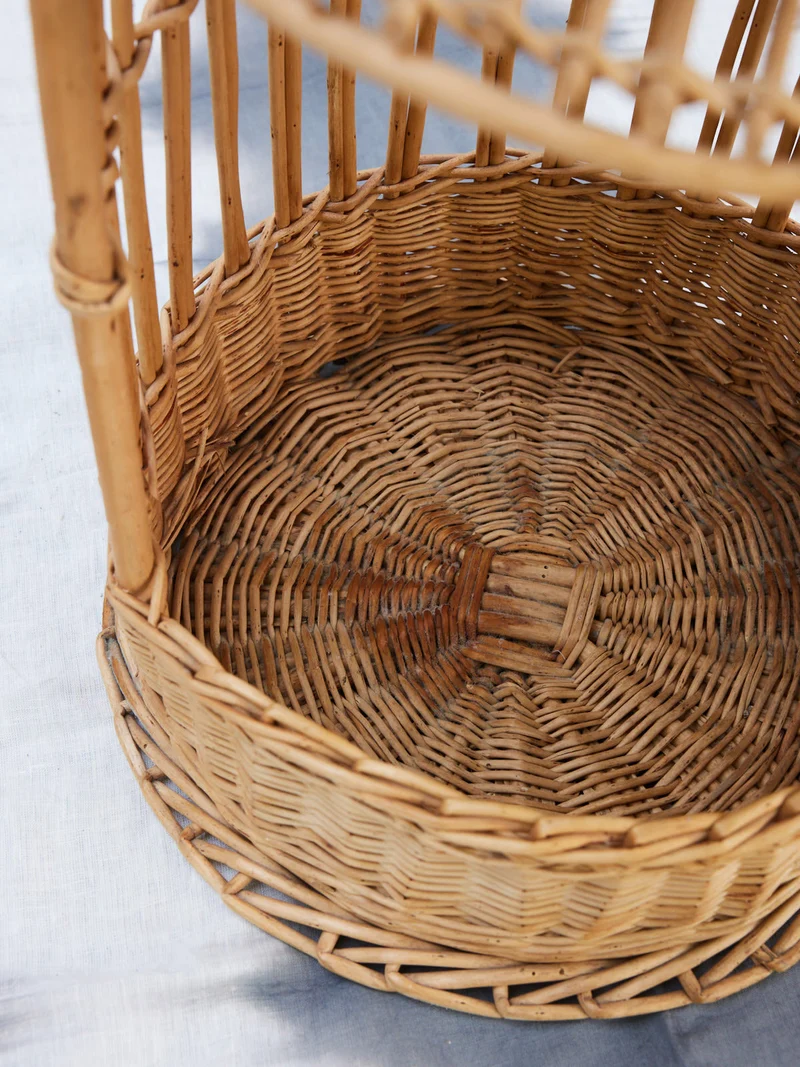 Ambroise, le porte-bouteille en rotin vintage N°947