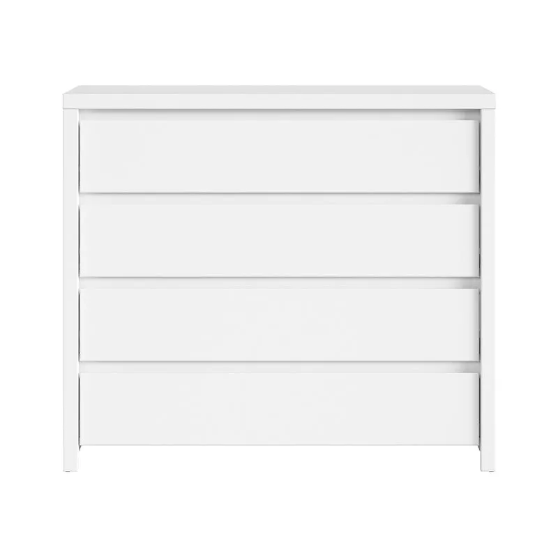 Commode 4 tiroirs Soren Blanc
