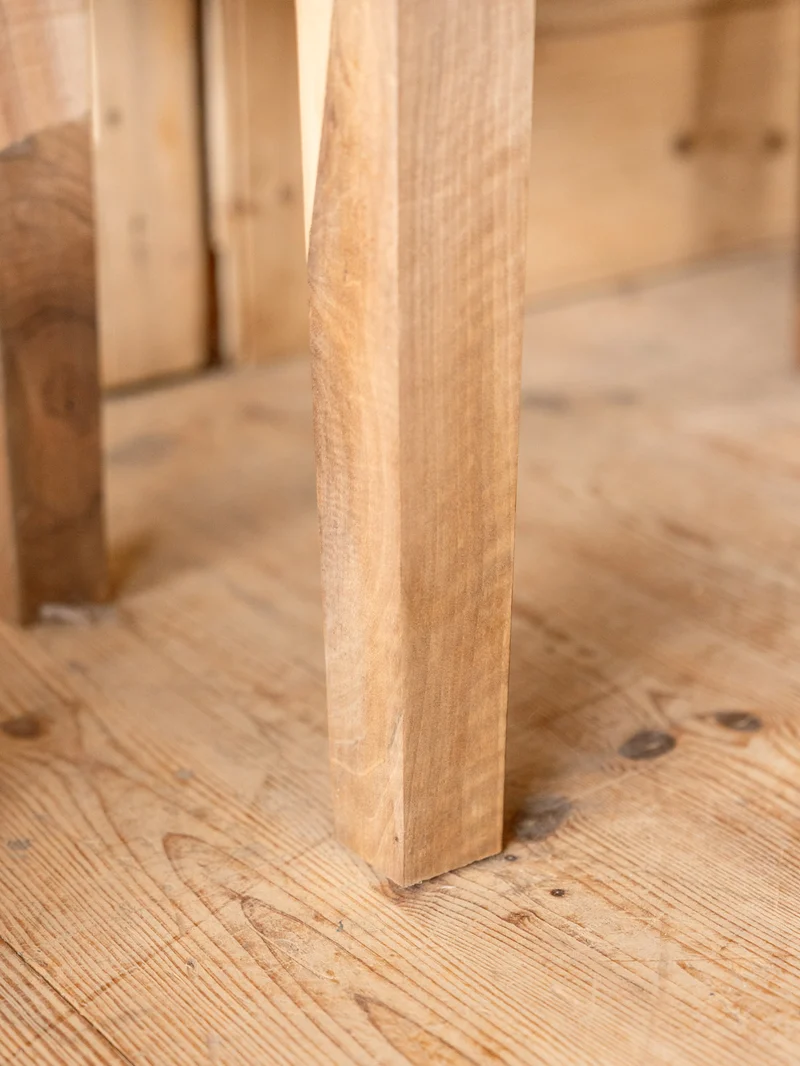 Léonie, la table basse à rabats en chêne N°1105