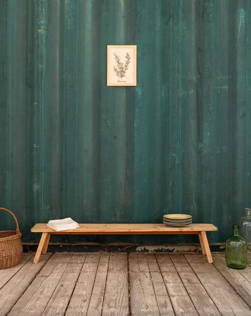 Antoine, le banc en bois N°475