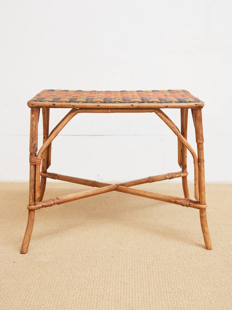 Francine, la table d'appoint en osier N°1437