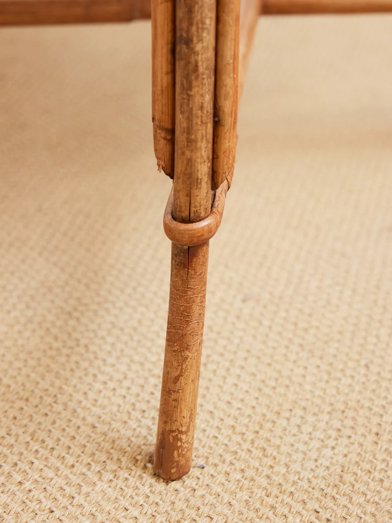 Francine, la table d'appoint en osier N°1437