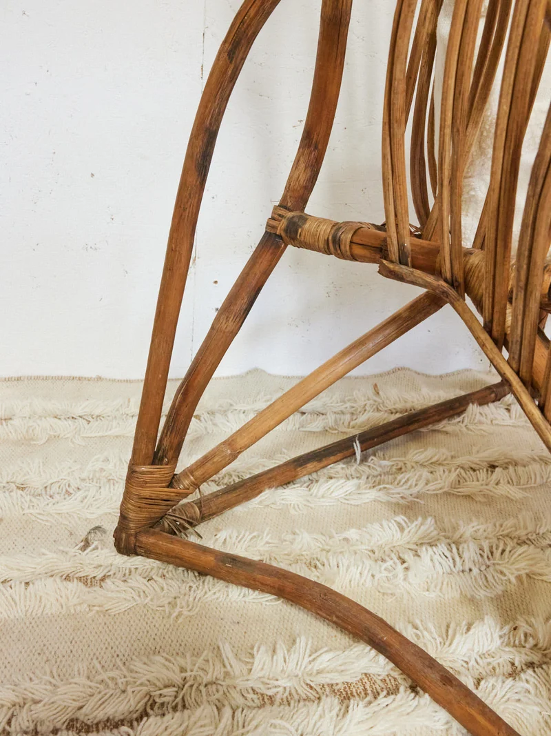 Ernest, le fauteuil en rotin N°1034