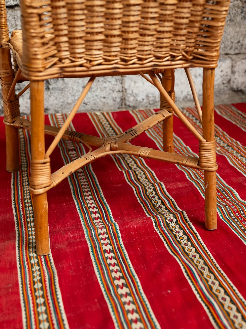 Ernest, le fauteuil en rotin N°1502