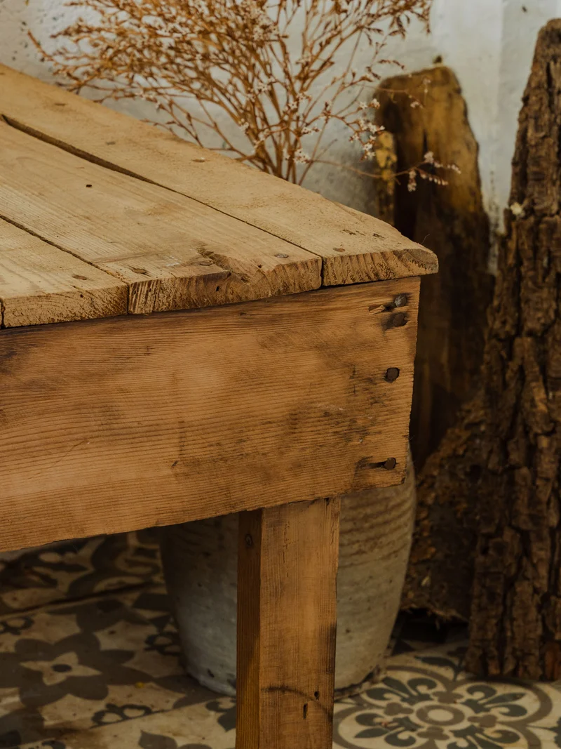Léonie, la table basse en bois N°1026