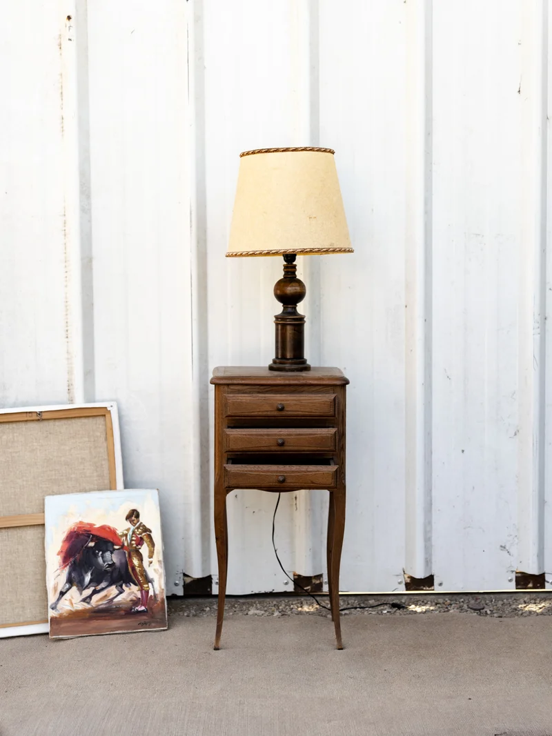Odile, la table de chevet en bois N°1499