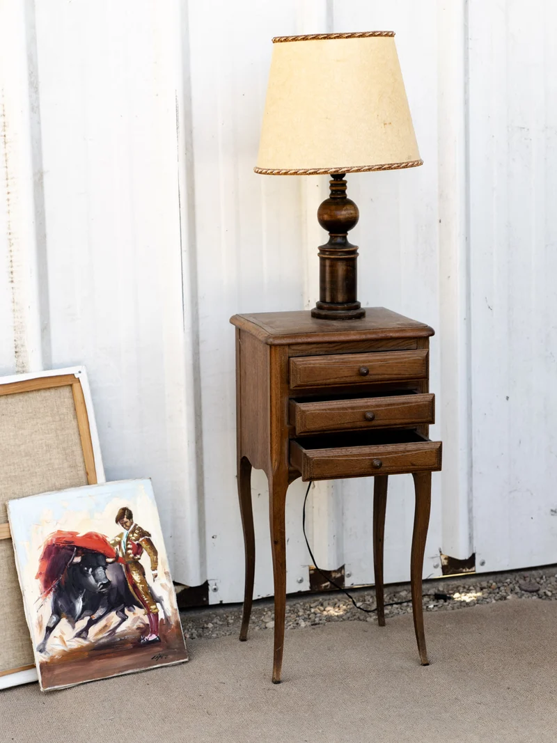 Odile, la table de chevet en bois N°1499
