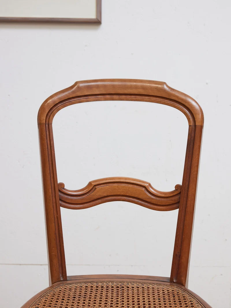 Claude, le lot de 4 chaises cannage N°1468