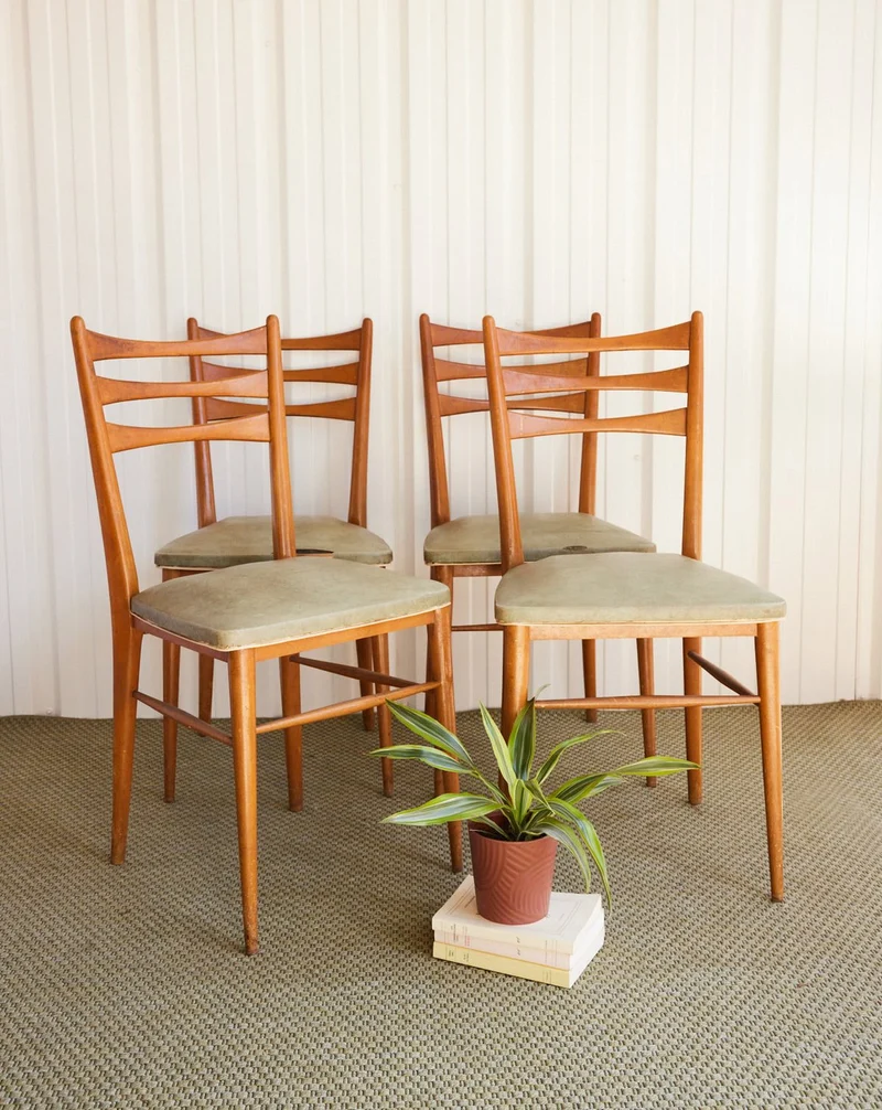 Alma, le lot de 4 chaises scandinaves N°1764
