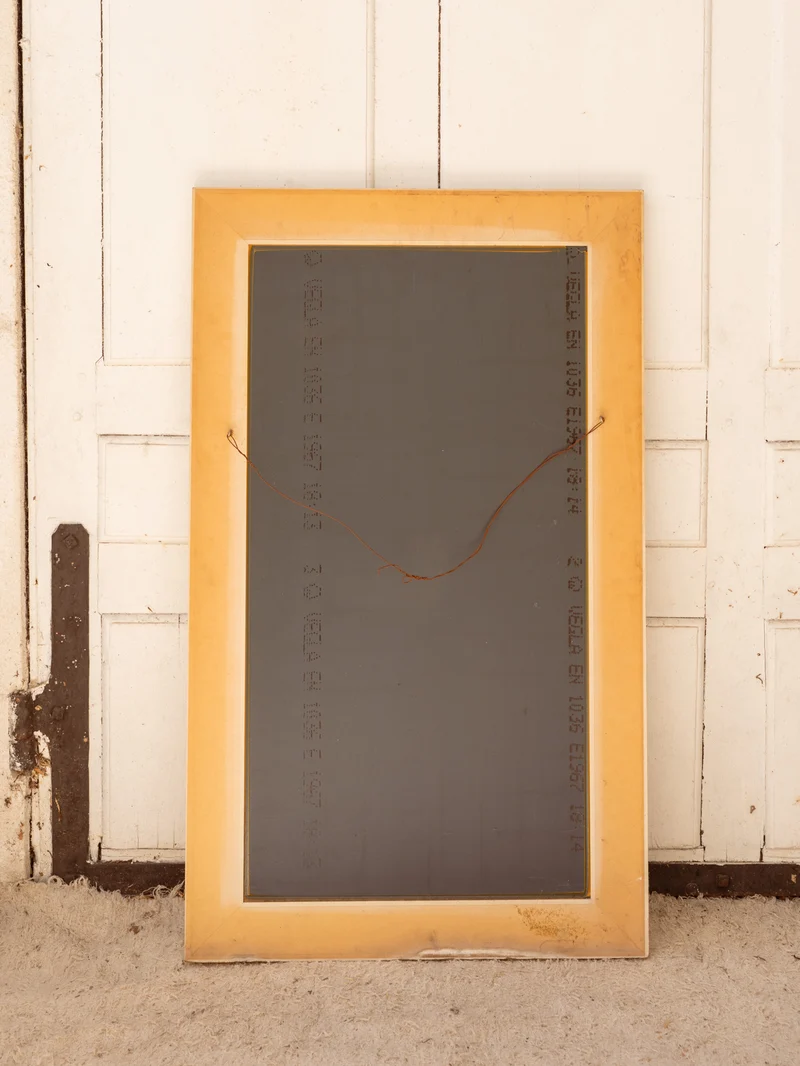Georges, le miroir en bois beige N°1350