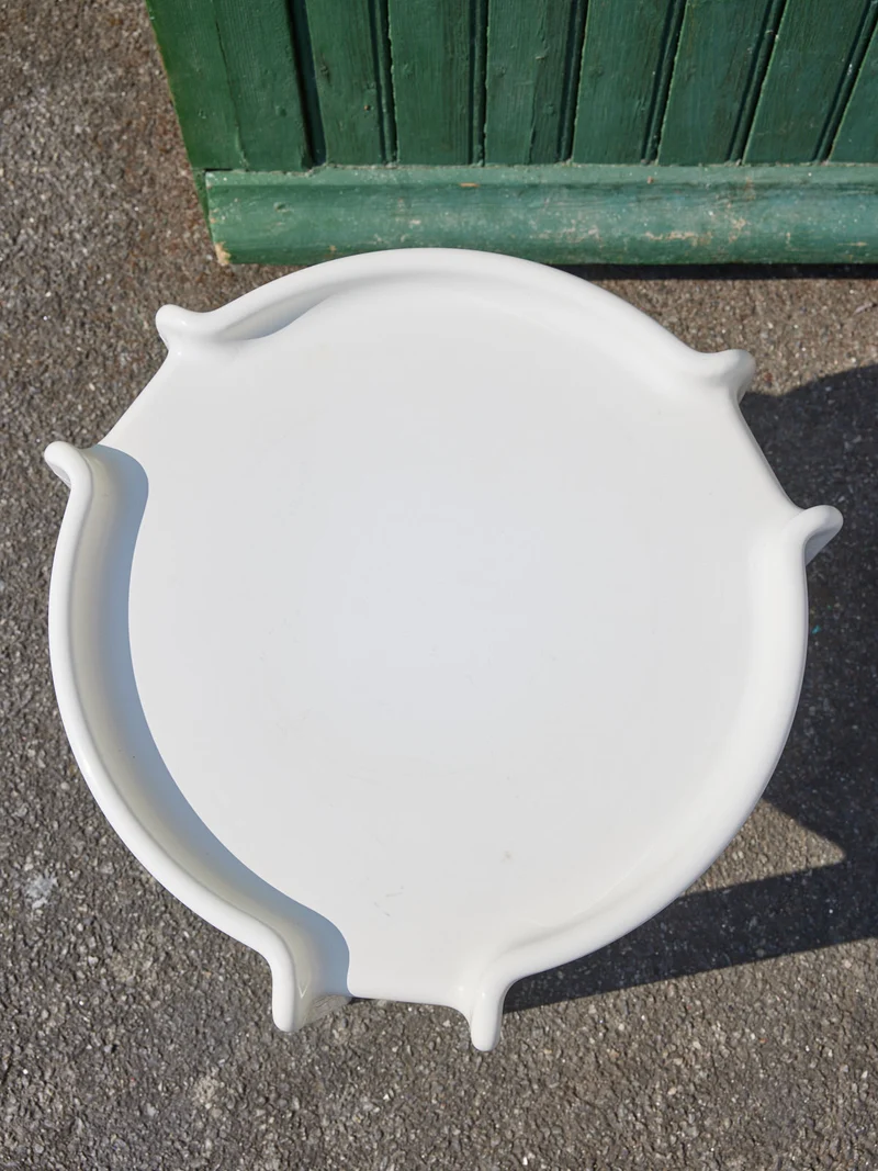 Donna, la table basse design blanche N°1088