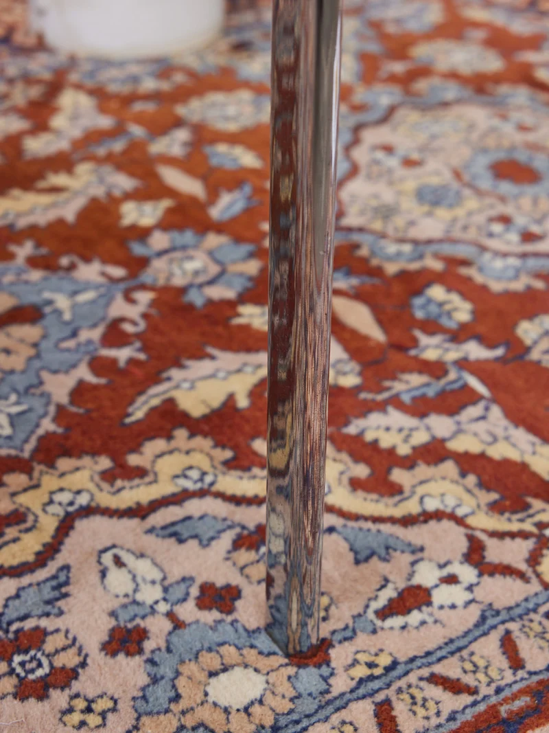 Alma, la chaise en skai et chrome N°1725
