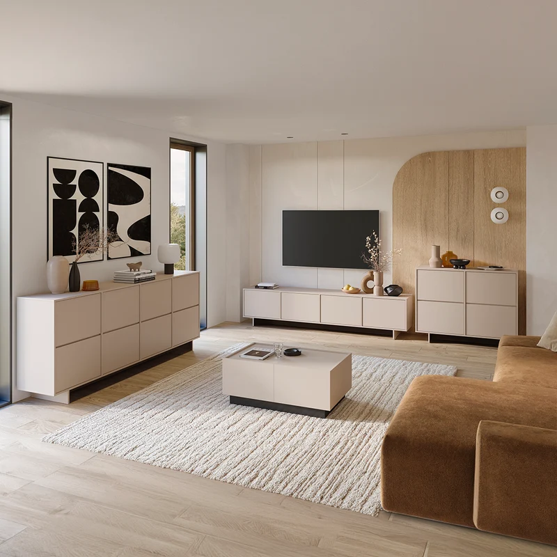 Buffet 2 portes Tadao Cachemire
