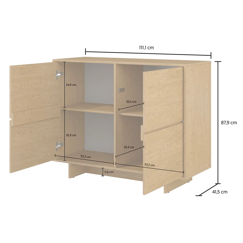 Buffet 2 portes Tadao Bois