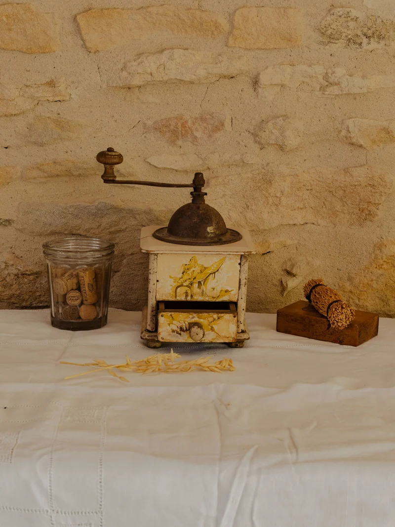 Alix, le moulin à café en bois beige N°1057