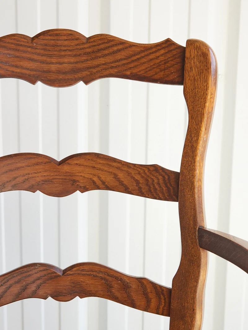 Ernest, le fauteuil en paille N°1493