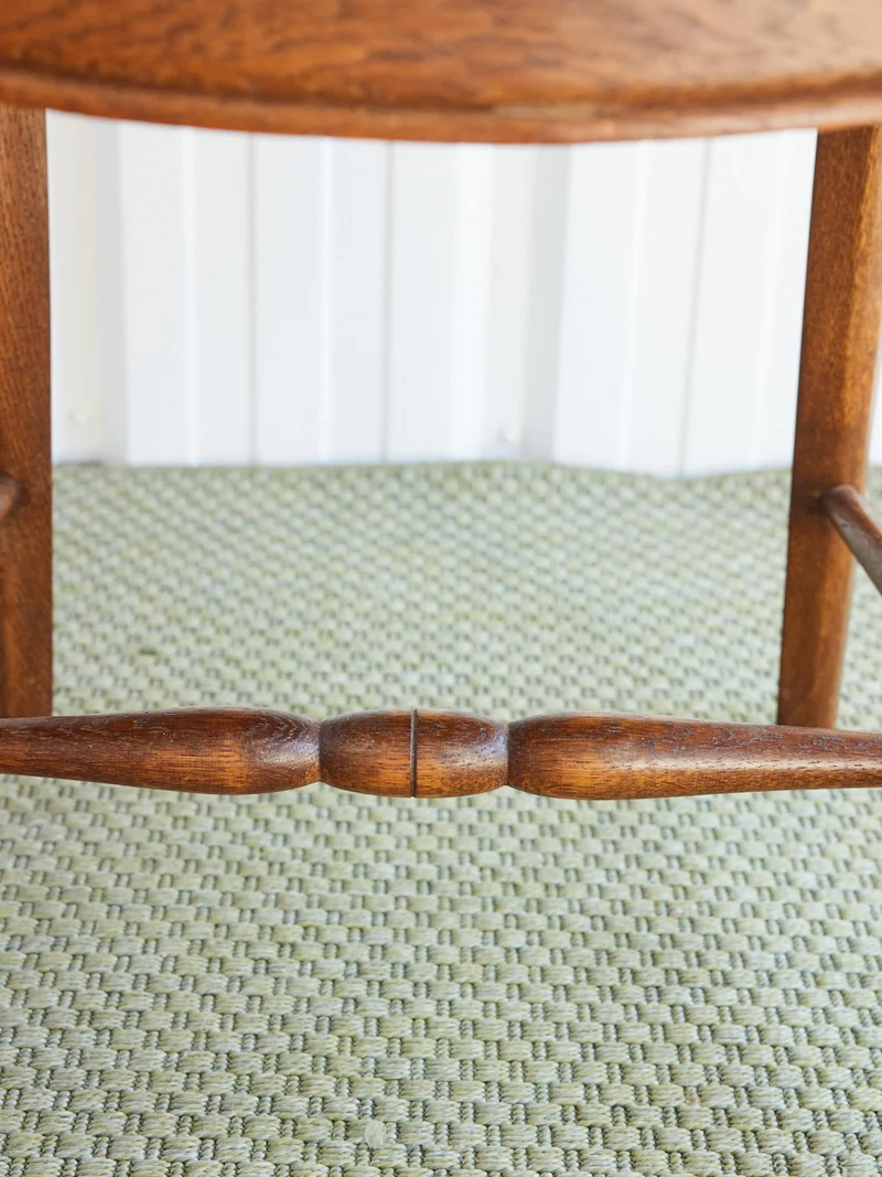 Ernest, le fauteuil en paille N°1493