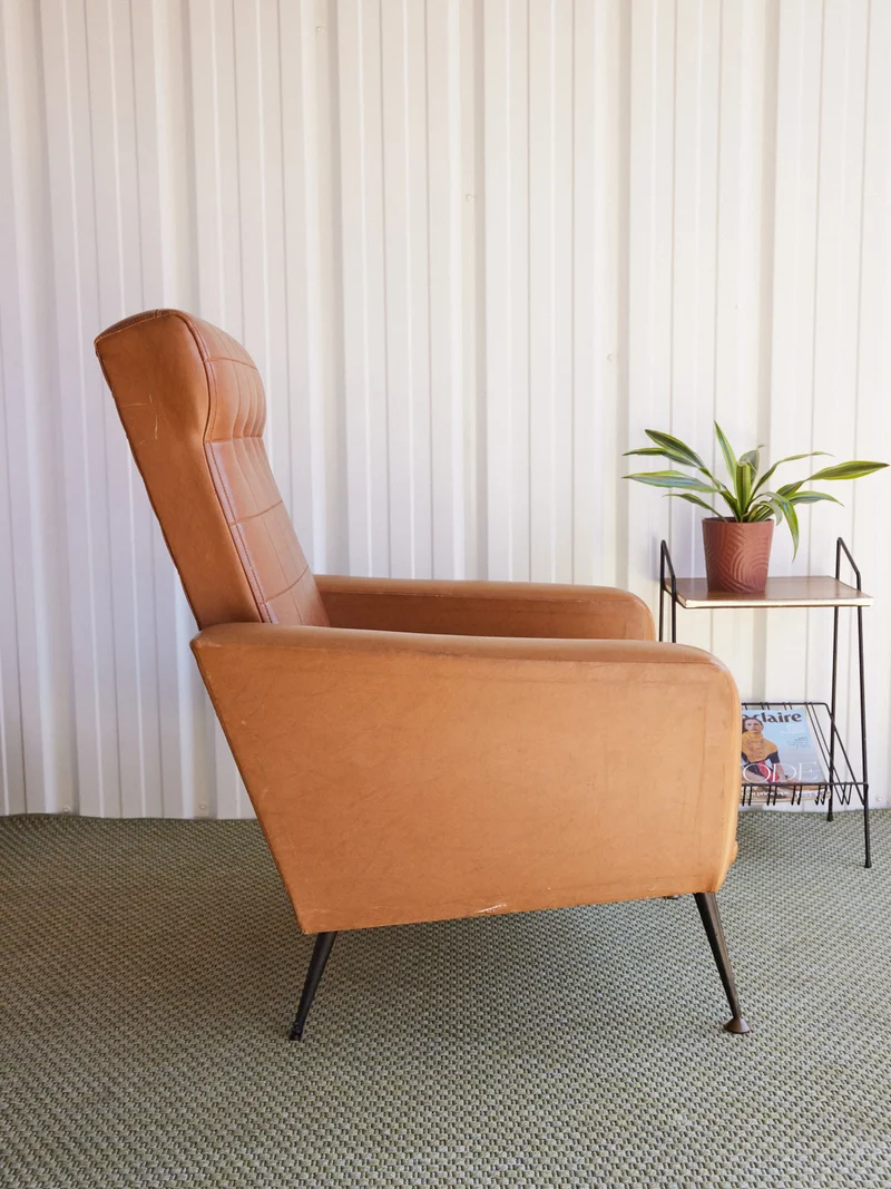 Jakob, le fauteuil en skaï N°1321