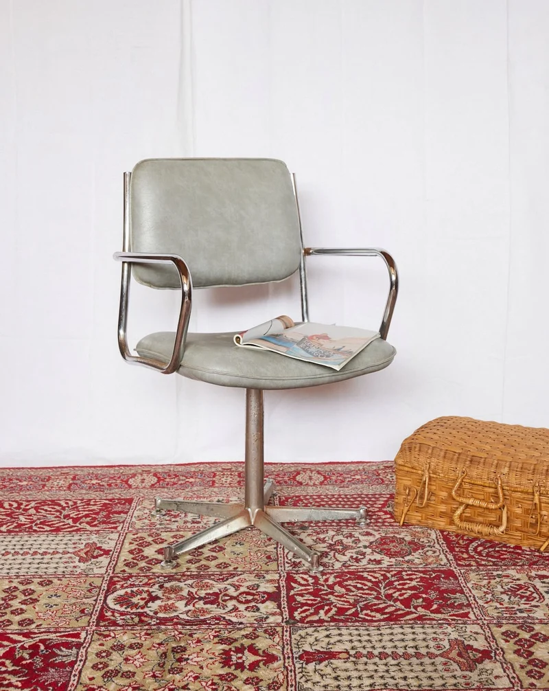 Jakob, le fauteuil de bureau en skaï N°1313