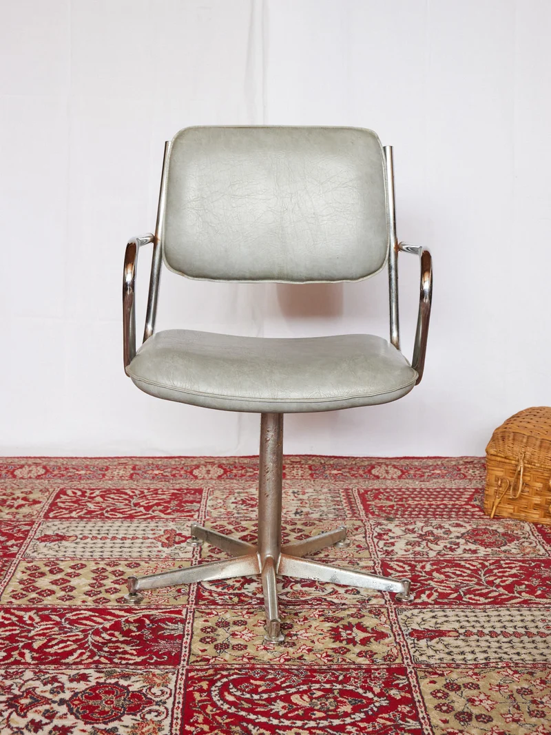 Jakob, le fauteuil de bureau en skaï N°1313
