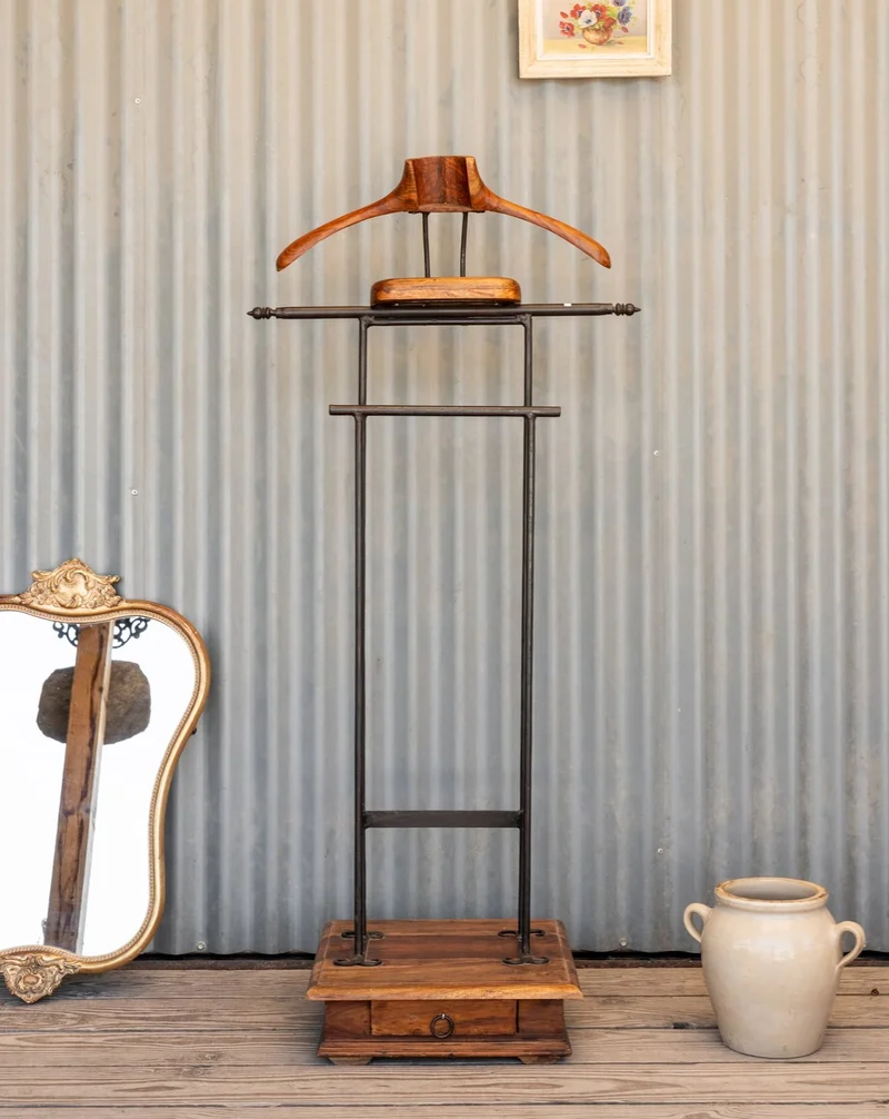Charlie, le porte-serviette en bois et métal N°238