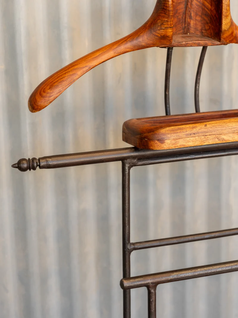 Charlie, le porte-serviette en bois et métal N°238