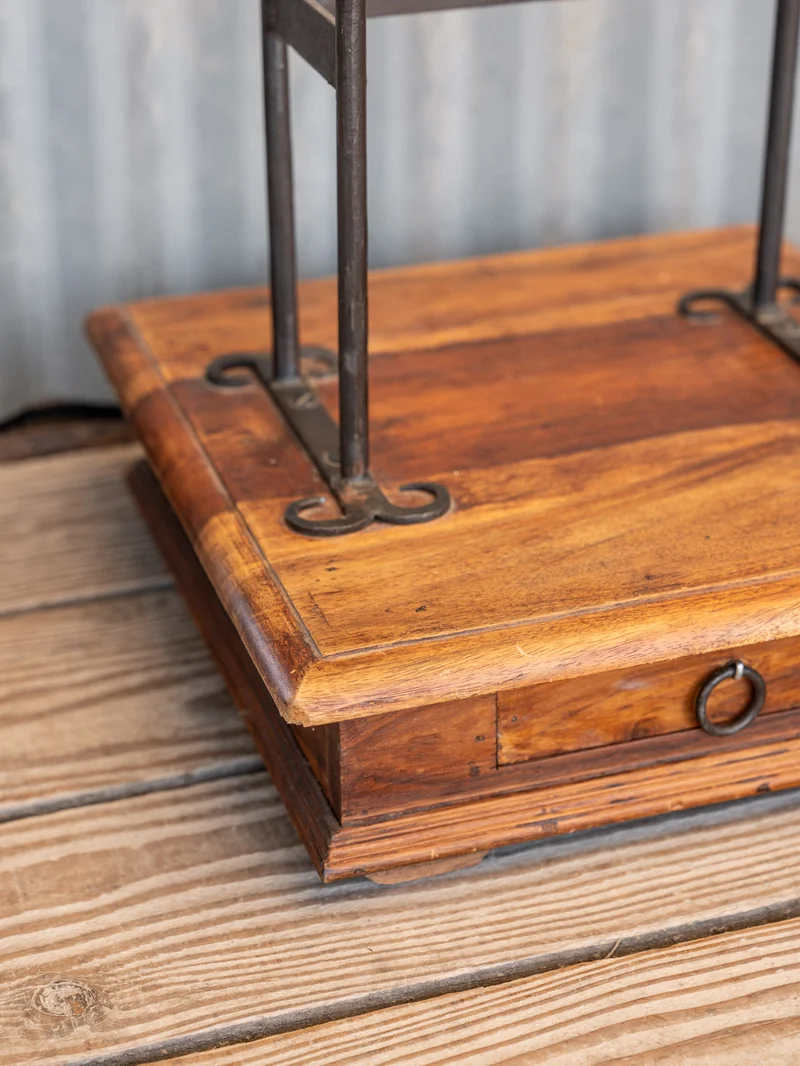 Charlie, le porte-serviette en bois et métal N°238