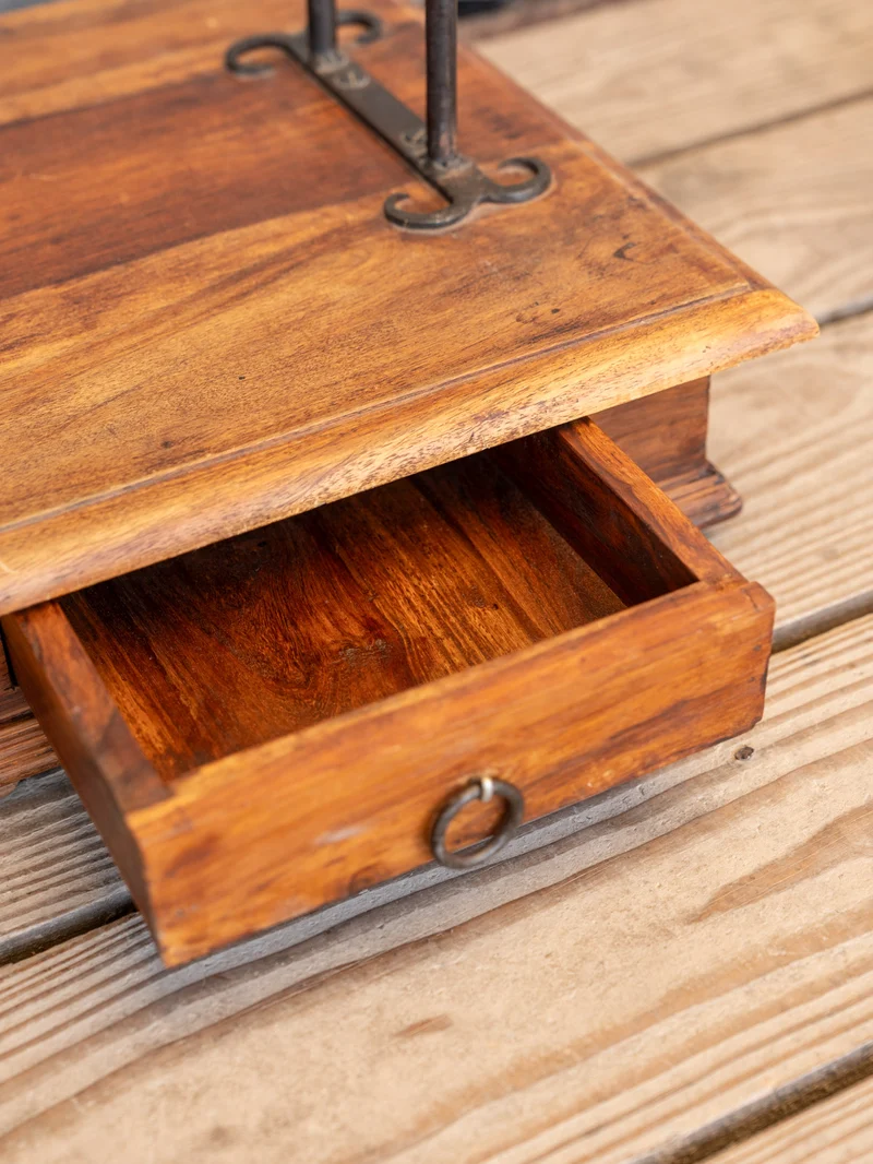 Charlie, le porte-serviette en bois et métal N°238