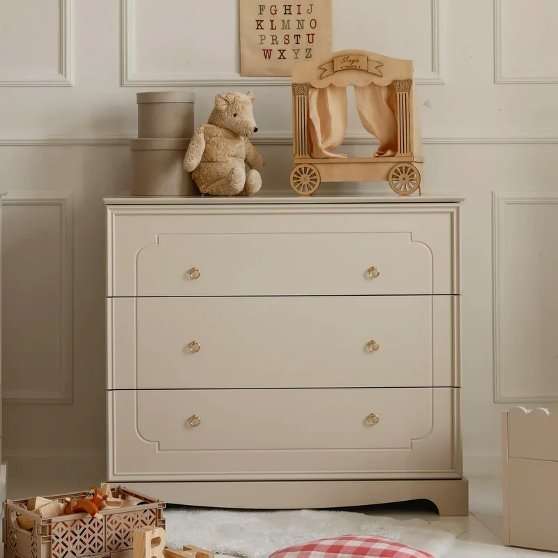 Commode 3 tiroirs Bellamy Royal Beige