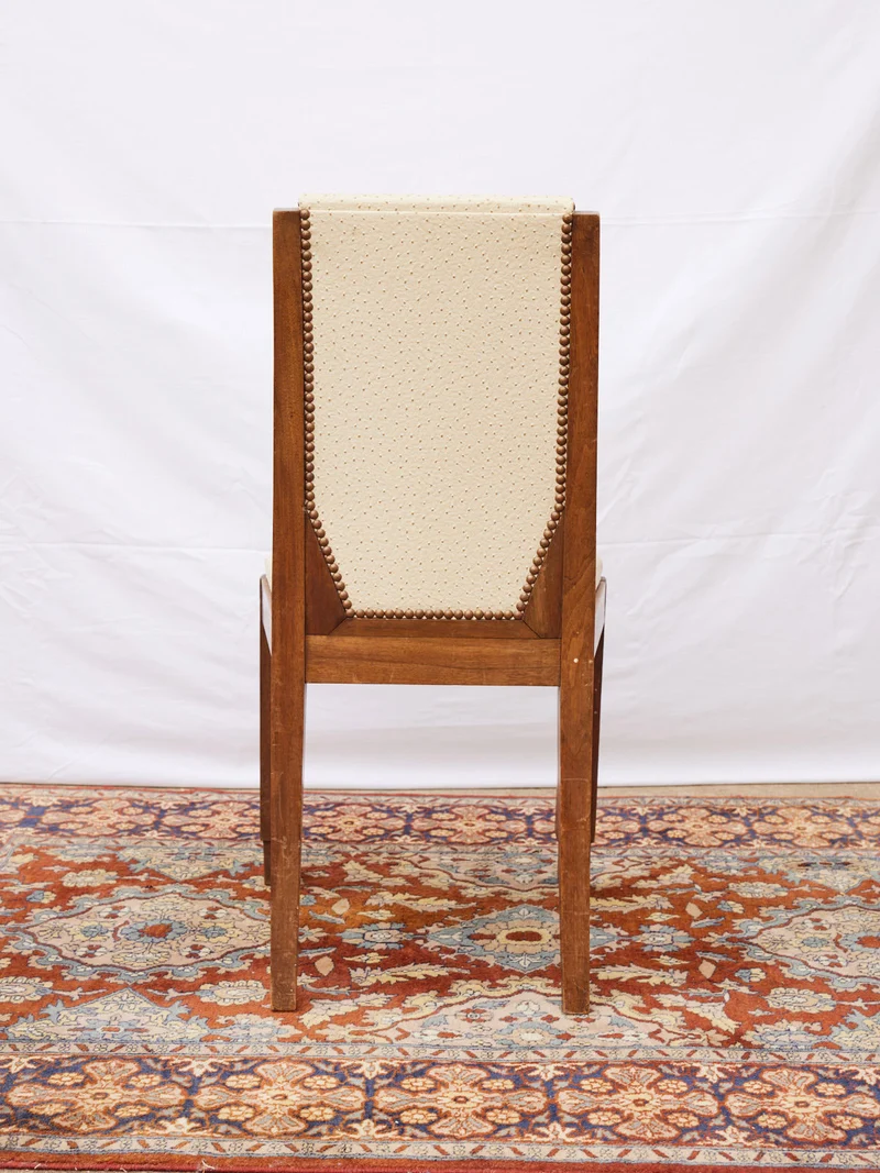 Alma, la paire de chaises en noyer art déco N°1727