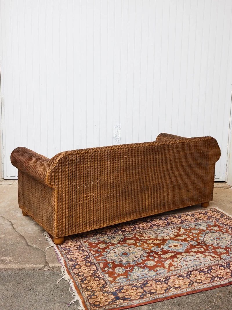 Jacques, le canapé en rotin vintage N°143