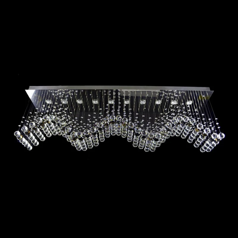 Casa Padrino Luxus Barock Kristall Wandleuchte Silber 110 x 30 x H. 37 cm - Prunkvolle Messing Wandleuchte mit böhmischem Kristallglas - Barock Möbel - Edel & Prunkvoll