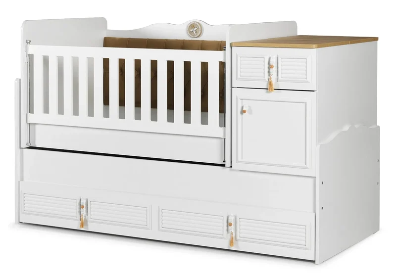 Ensemble chambre bébé taupe LUNA