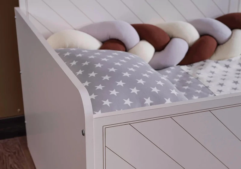 Ensemble chambre bébé Montessori blanc OSCAR
