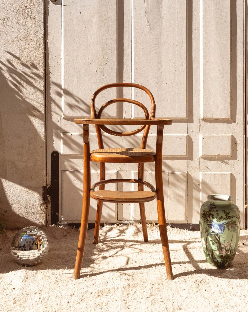 Ernestine, la chaise haute pour enfant en bois N°1302