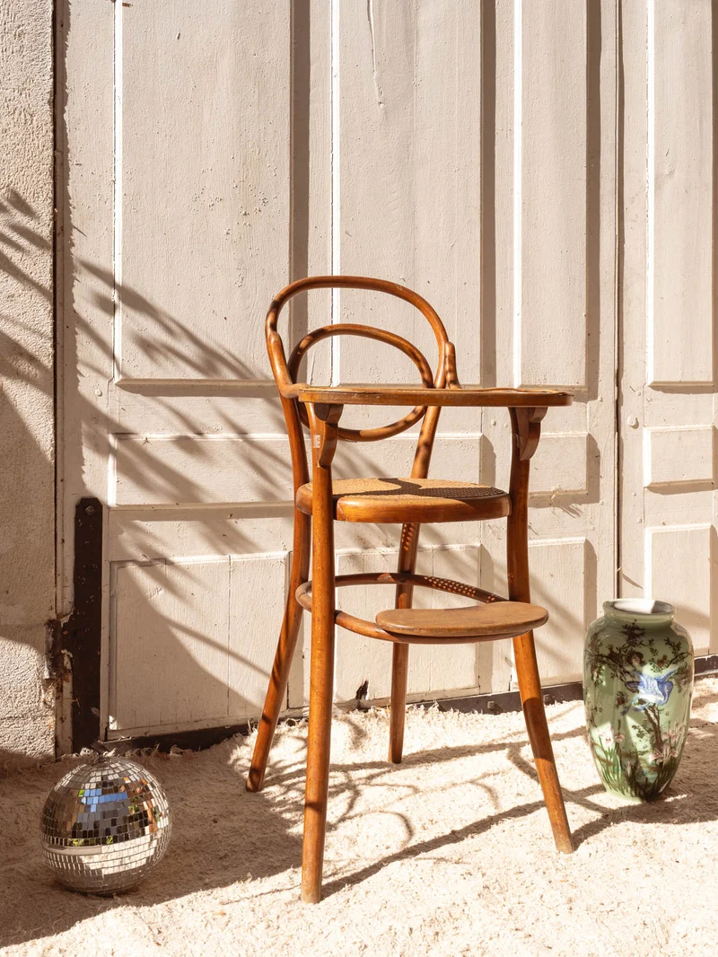 Ernestine, la chaise haute pour enfant en bois N°1302
