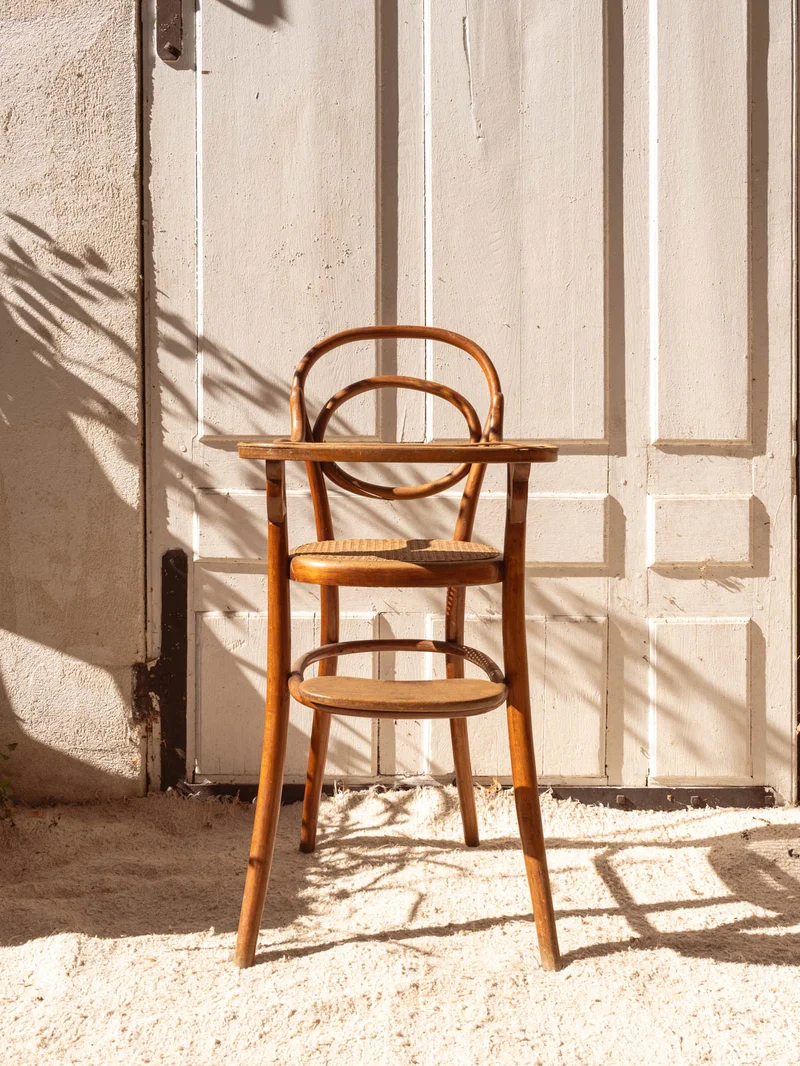 Ernestine, la chaise haute pour enfant en bois N°1302