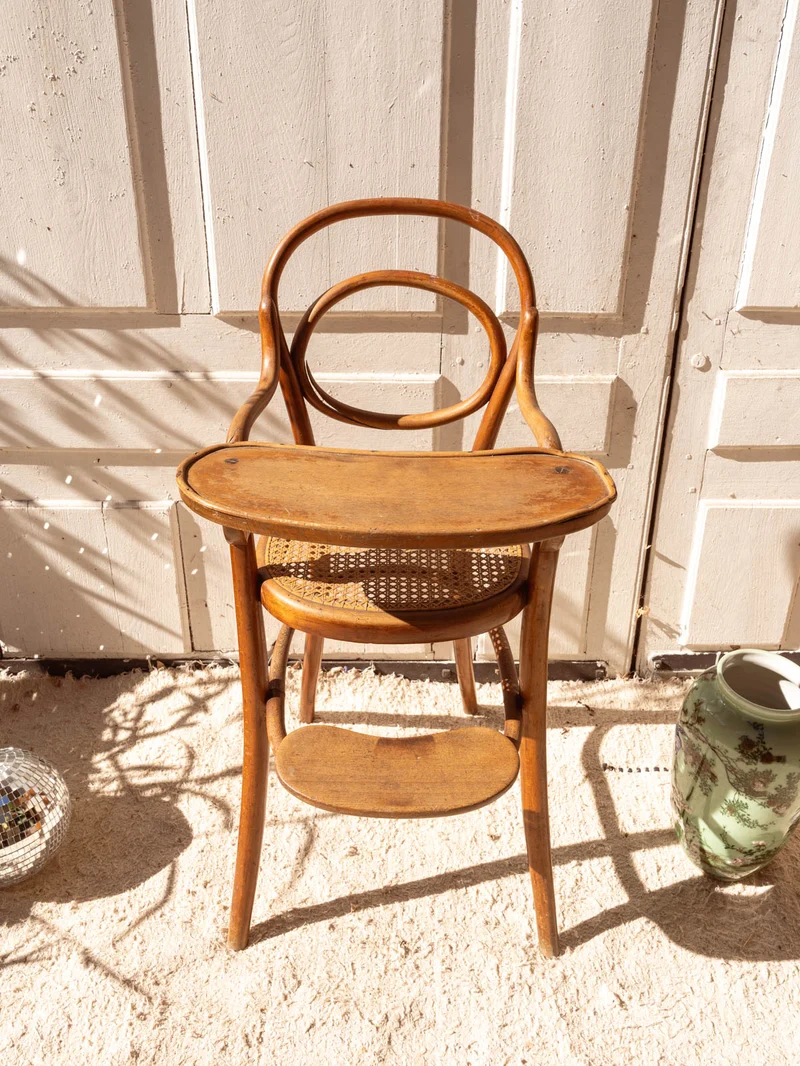 Ernestine, la chaise haute pour enfant en bois N°1302