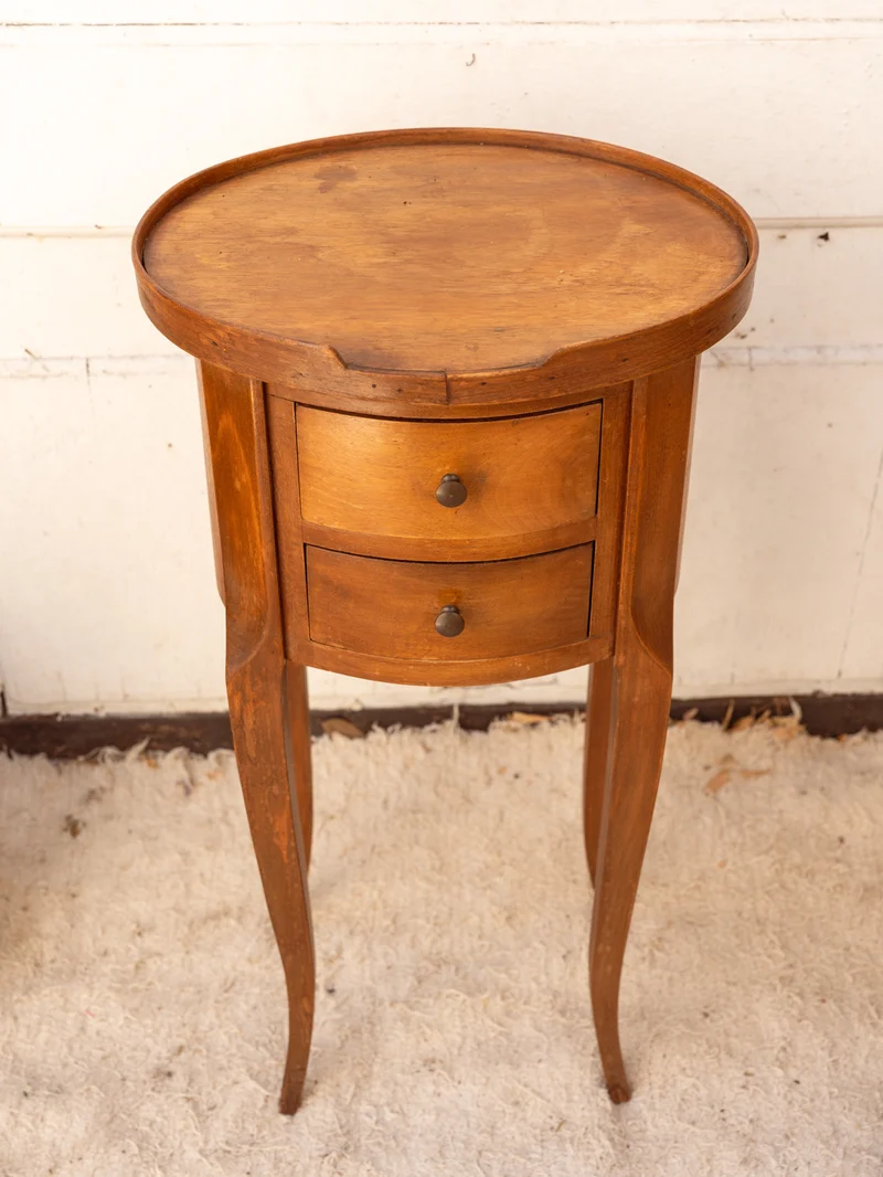Odile, la table de chevet en bois N°1489