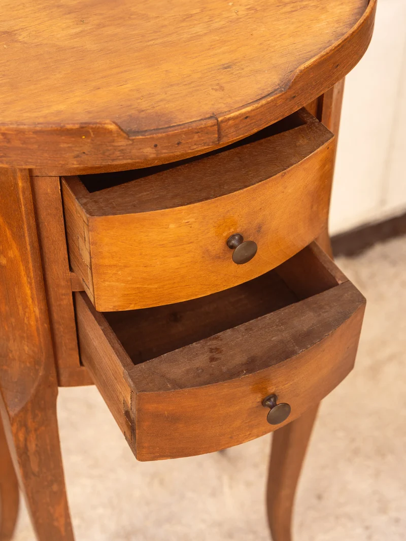 Odile, la table de chevet en bois N°1489