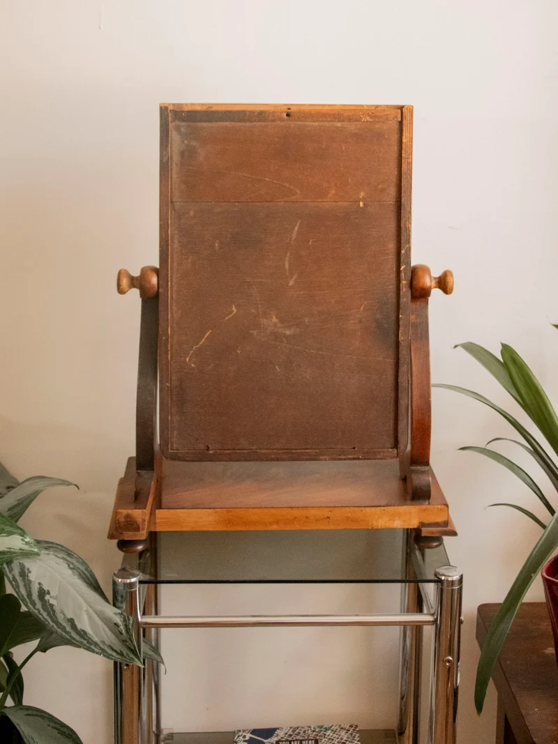 Georges, le miroir ancien pivotant N°1351