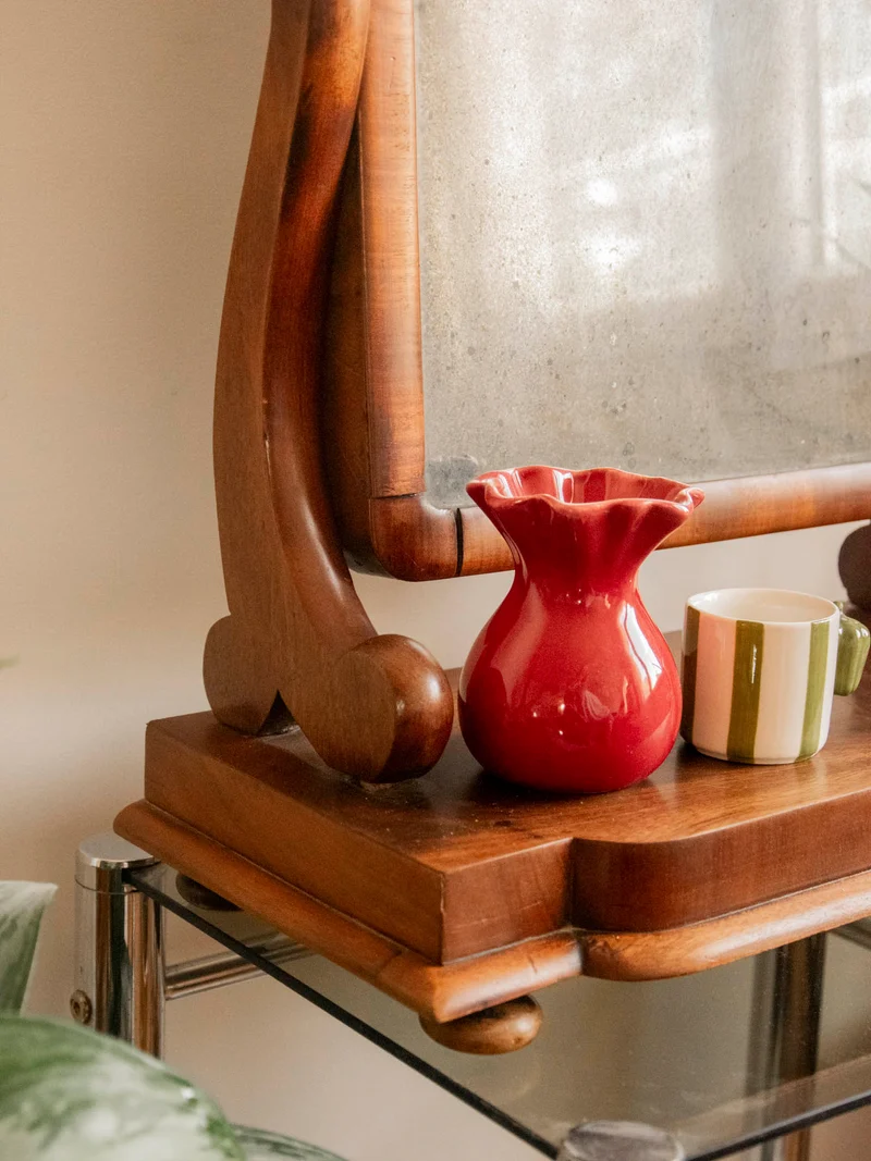 Georges, le miroir ancien pivotant N°1351