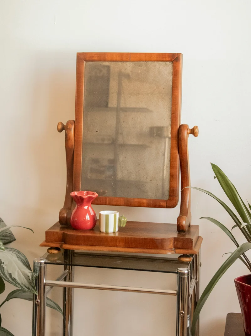 Georges, le miroir ancien pivotant N°1351